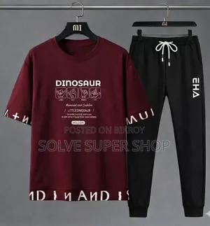 Mask T-Shirt and Full Pant Set - The Perfect Blend of Style and Comfort