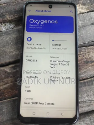 OnePlus Nord CE4 128 GB Black