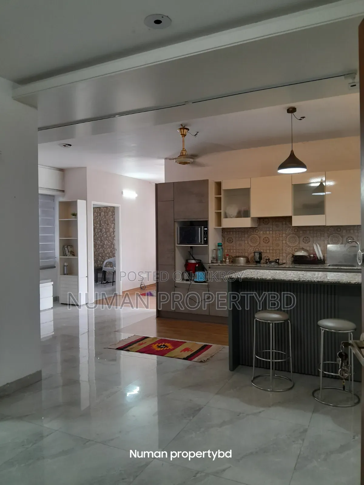 Furnished 3-Bedroom Apartment in Numan Property Bd, Bashundhara for Rent