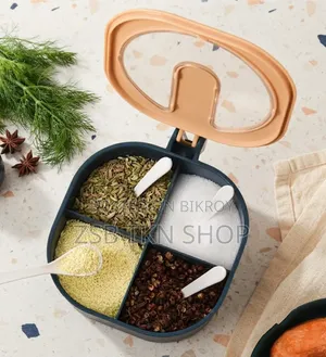 4 Grid Spice Jar