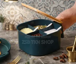 4 Grid Spice Jar