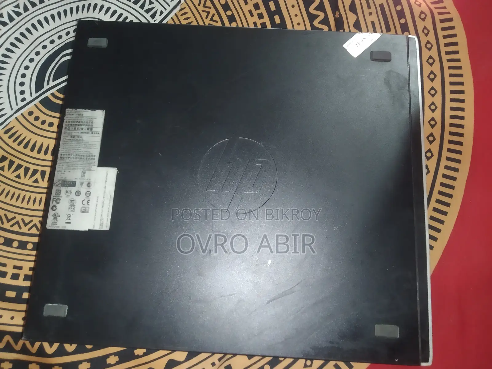 Desktop Computer HP 4GB Intel Core I3 SSD 128GB
