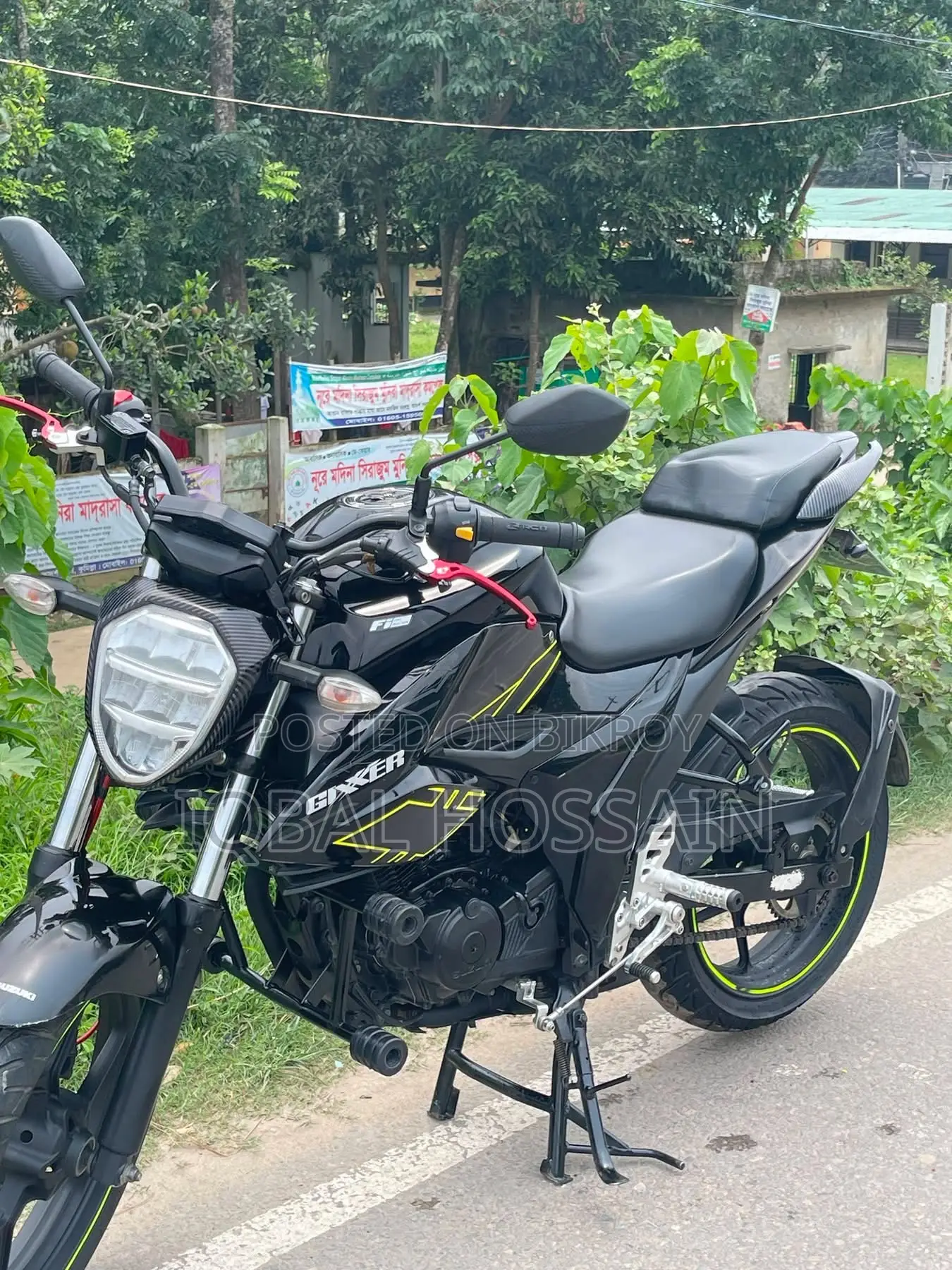 Suzuki Gixxer Fi ABS 2023 Black