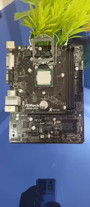 ASRock 81 Motherboard With FREE Core I3 4th Gen Processor