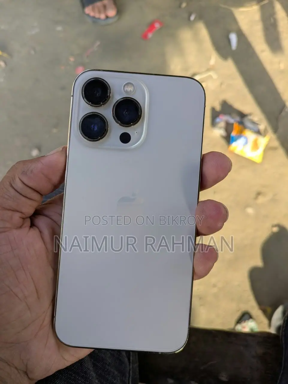 নিউ অ্যাপল আইফোন ১৩ প্রো ১২৮ জিবি গোল্ড