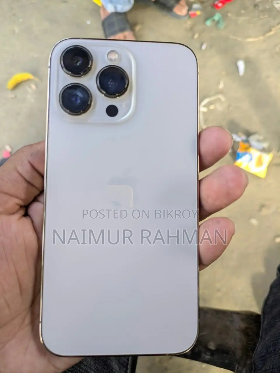 নিউ অ্যাপল আইফোন ১৩ প্রো ১২৮ জিবি গোল্ড