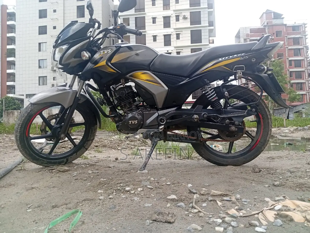TVS Stryker 125 2021 Black