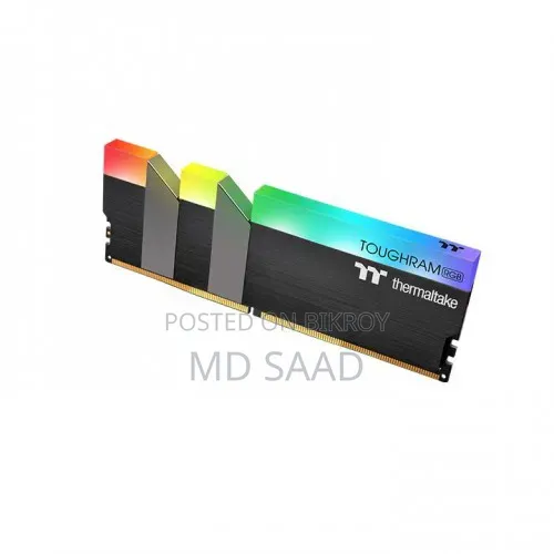 Thermaltake Toughram RGB 8GB DDR4 3200MHz Gaming Desktop RAM