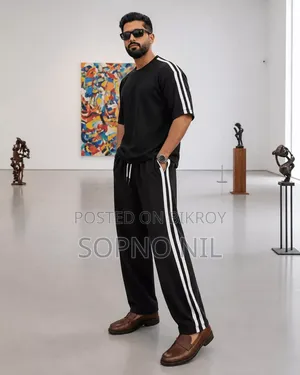 Baggy Jogger and Drop Shoulder Combo Set