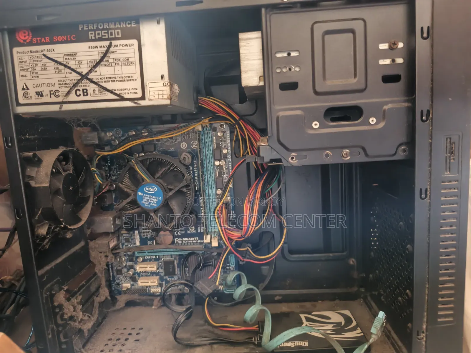 Desktop Computer Gigabyte 4GB Intel Pentium HDD 128GB