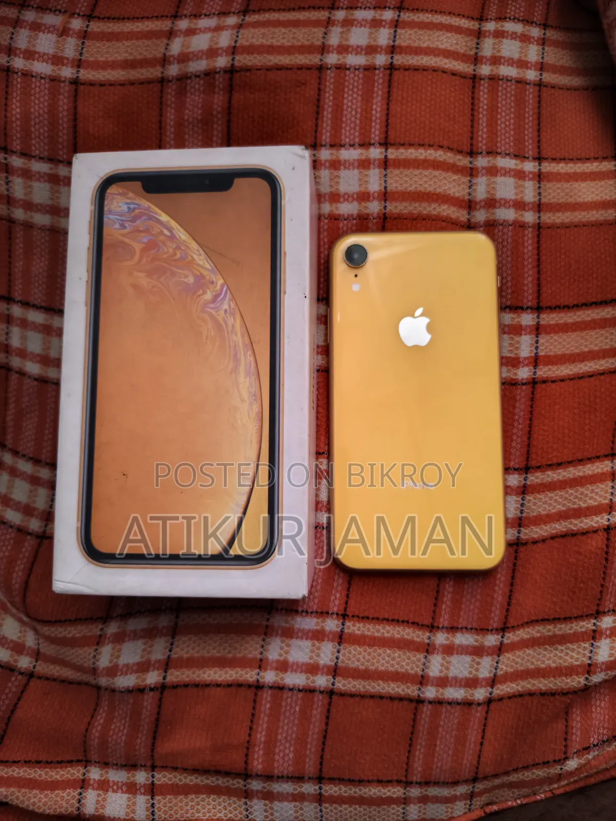 অ্যাপল আইফোন এক্সআর ৬৪ জিবি ইয়েলো