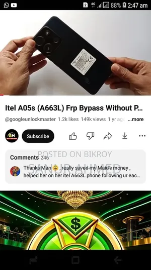 New Itel A05s 32 GB Black