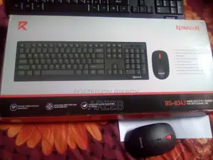 Wireless Keyboard and Mouse.