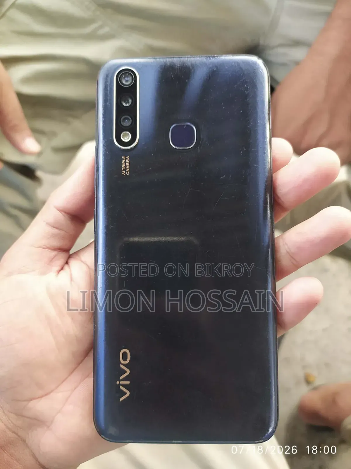 Vivo Y19 128 GB Blue