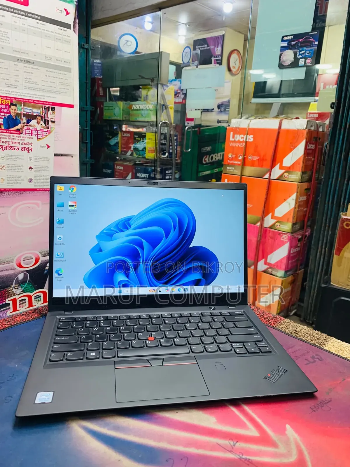 Laptop Lenovo ThinkPad X1 Carbon 8GB Intel Core i5 SSD 256GB