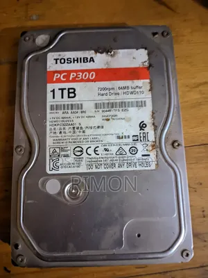 Toshiba 1TB Hard Disk