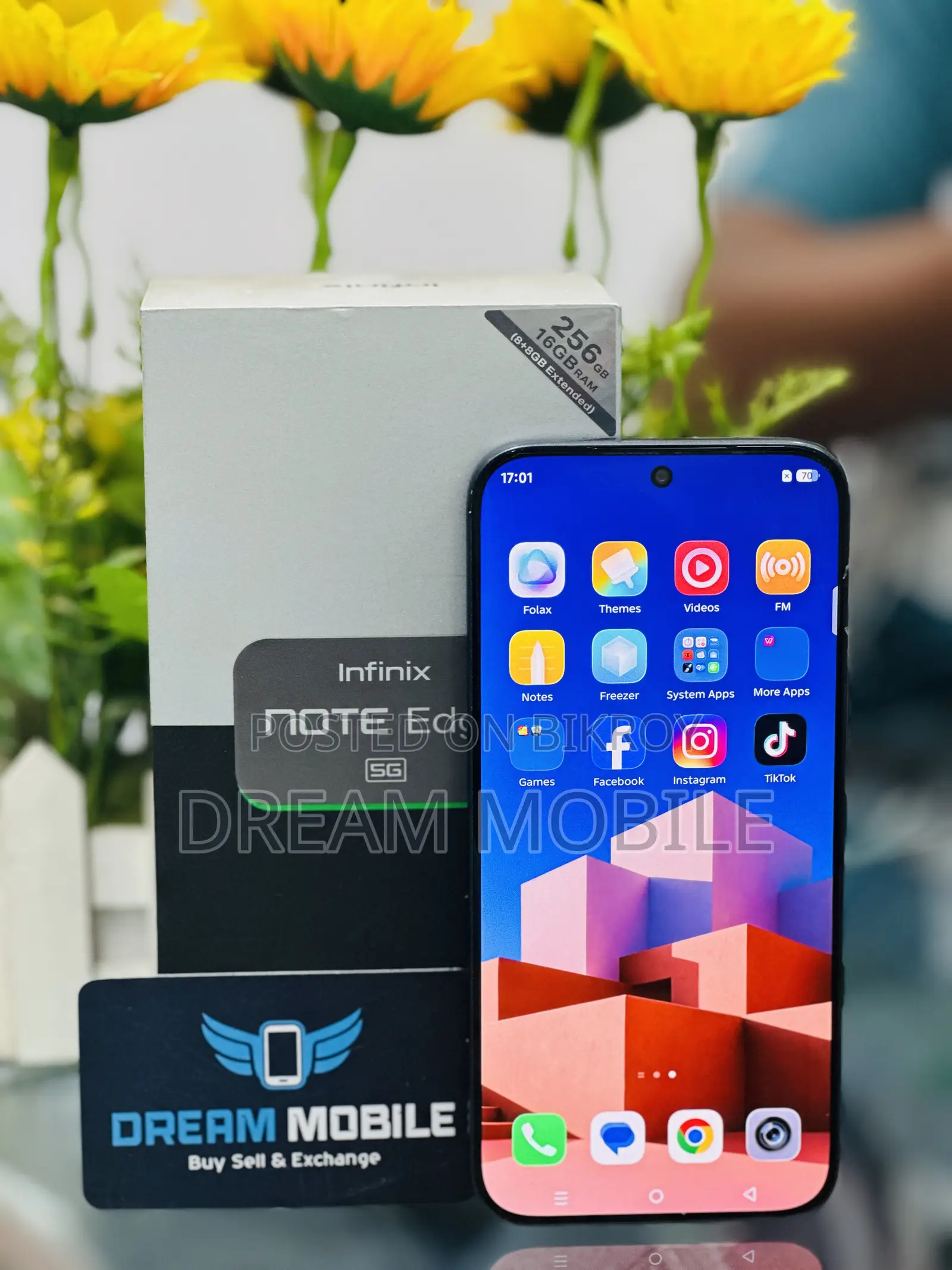 Infinix Note Edge 256 GB Black
