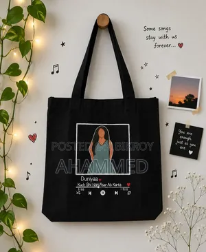 Hand Painted Waterproof Color Tote Bag