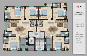 3-Bedroom Apartment in Dhaka, Uttara for Sale