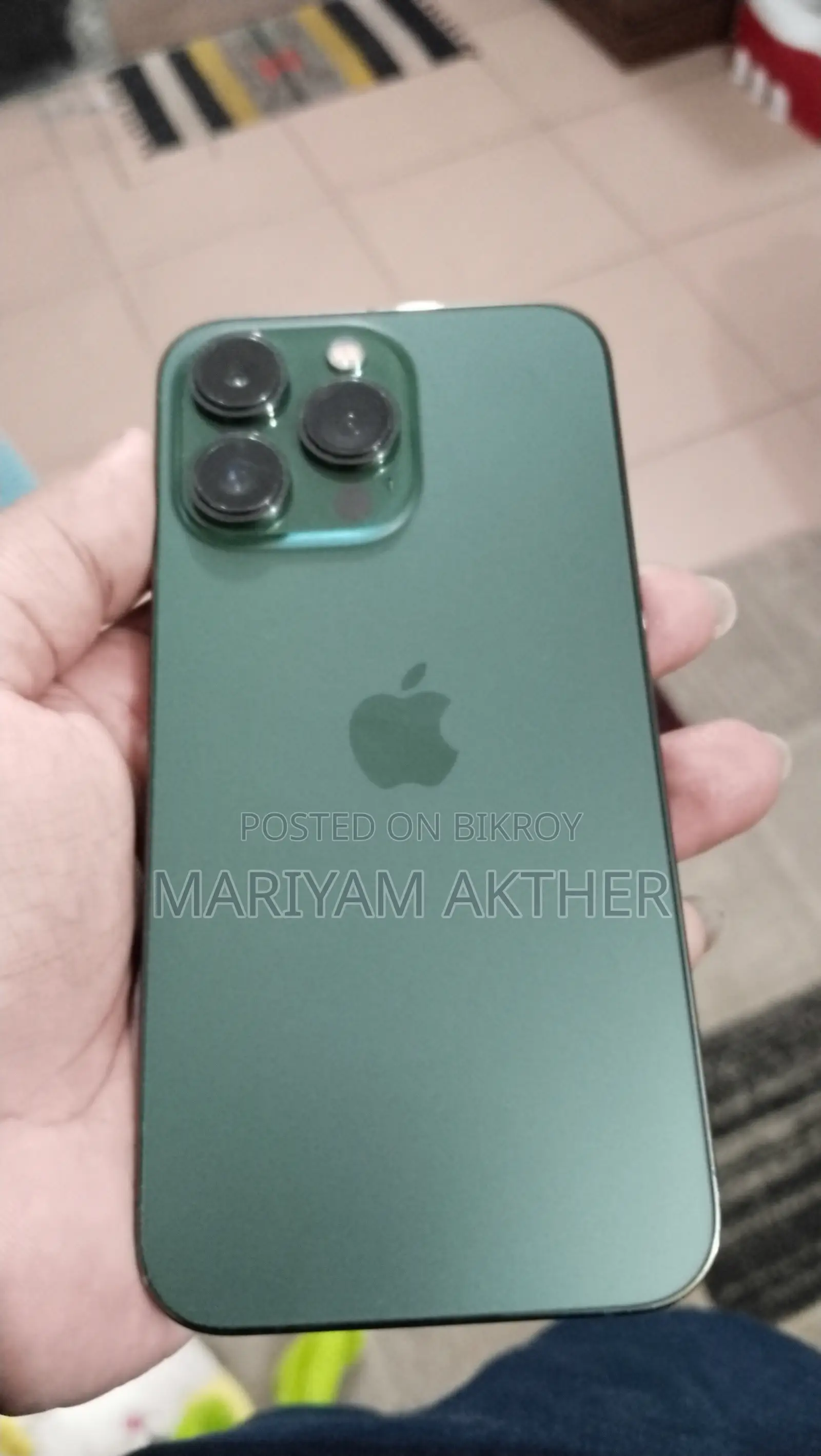 অ্যাপল আইফোন ১৩ প্রো ২৫৬ জিবি সবুজ