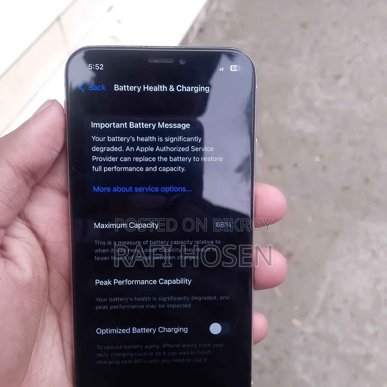 Apple iPhone X 64 GB White