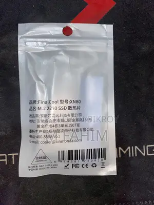 Finalcool XN80 M.2 2280 SSD Heatsink With Thermalpad
