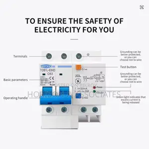 Tomzn Tob1l-63hd Rcbo