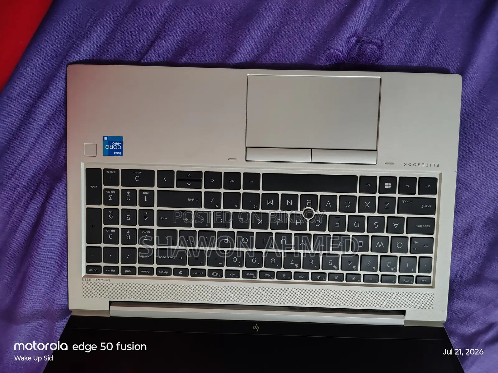 Laptop HP EliteBook 850 G8 16GB Intel Core I5 SSD 500GB