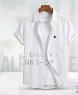 Premium Ramie Cotton Half Sleeve Shirt