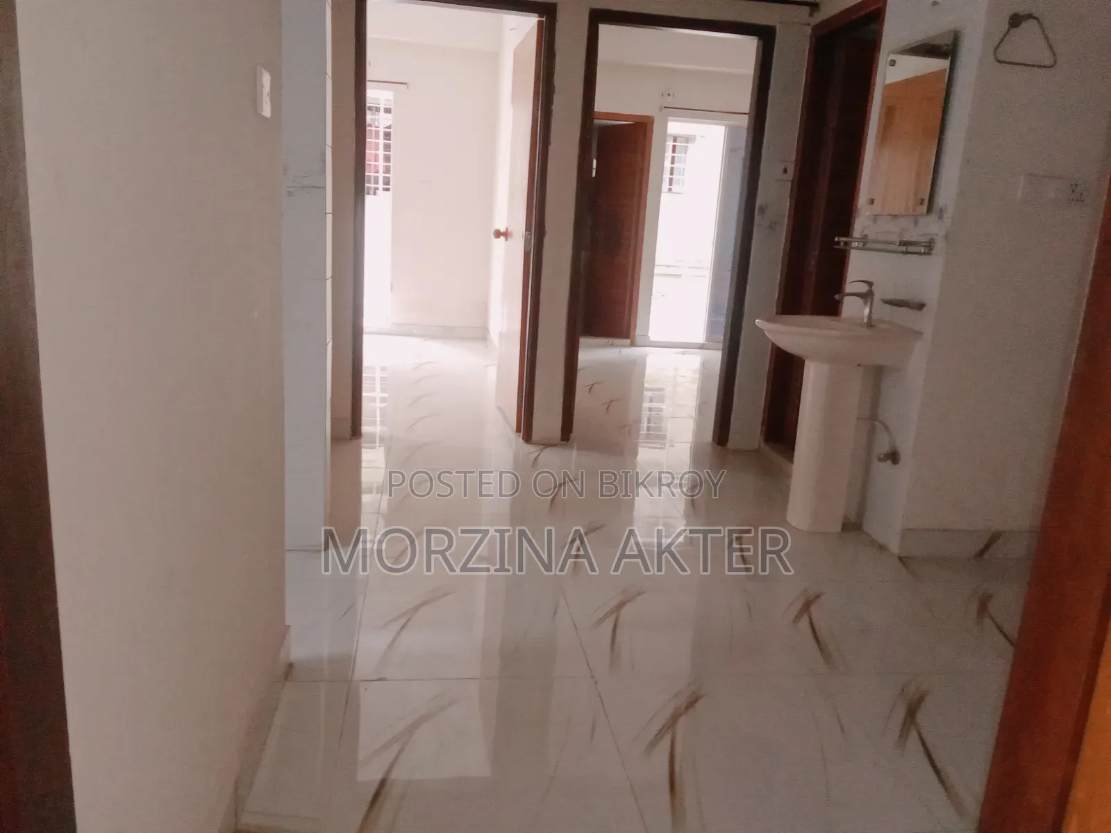 3 Bedroom Apartment in Azampur Kachabazar, Uttara for Rent