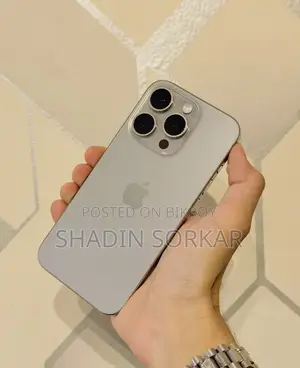 অ্যাপল আইফোন ১৫ প্রো ২৫৬ জিবি সিলভার