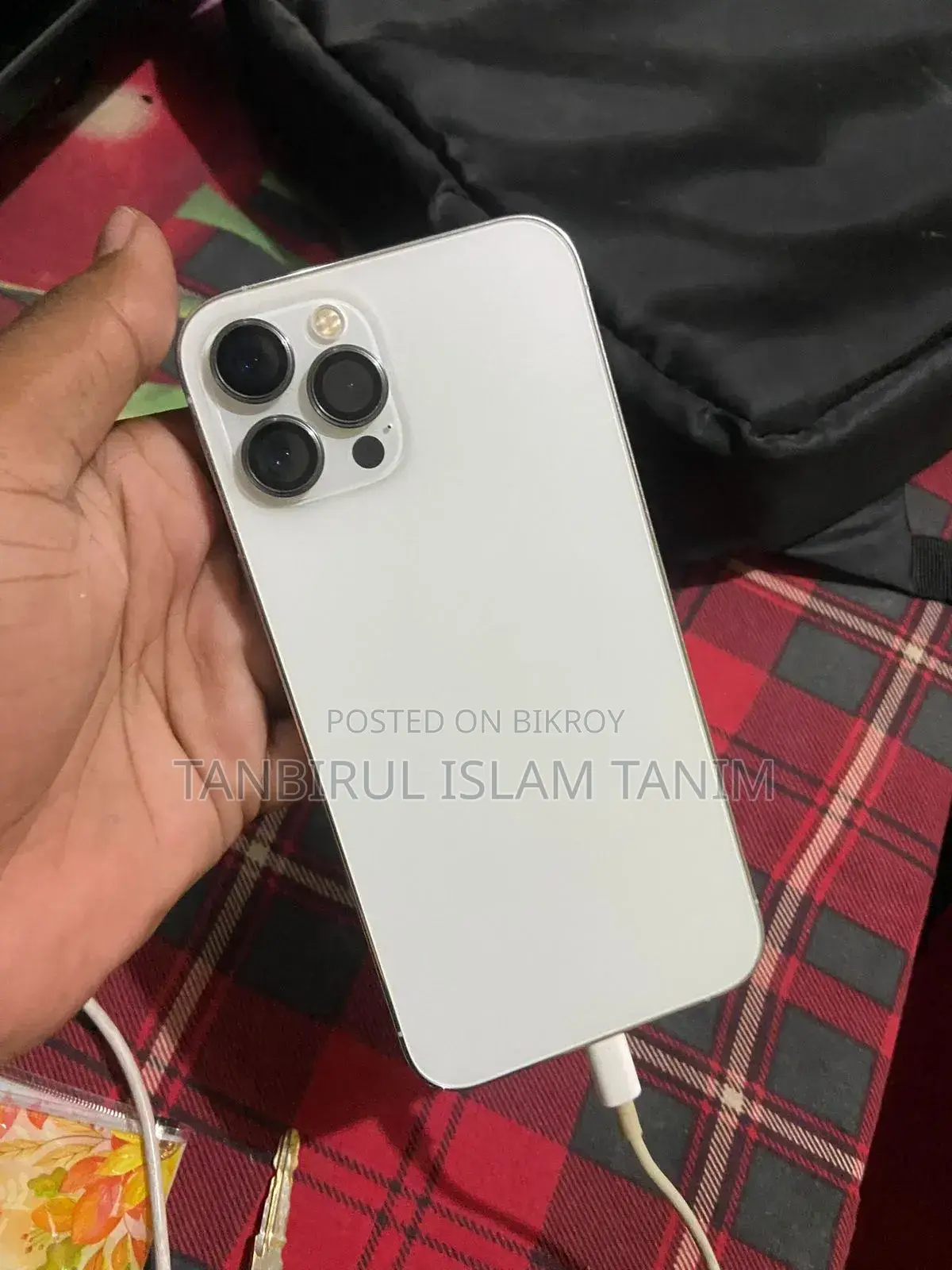 অ্যাপল আইফোন ১২ প্রো ম্যাক্স ১২৮ জিবি হোয়াইট
