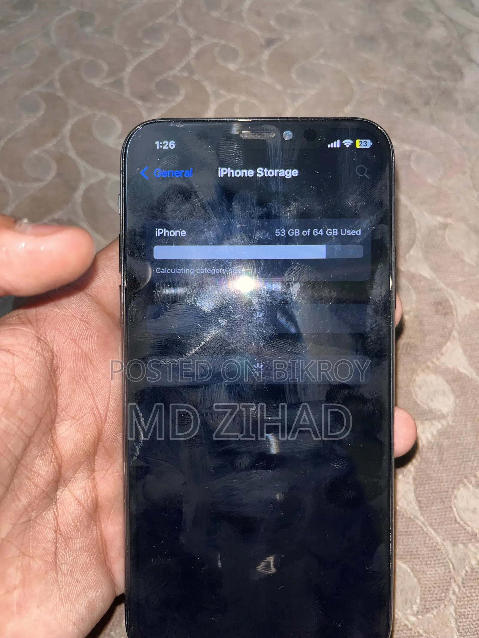 Apple iPhone X 64 GB Black