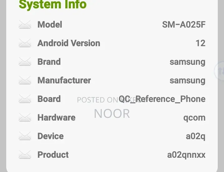 Samsung Galaxy A02S 32 GB Blue