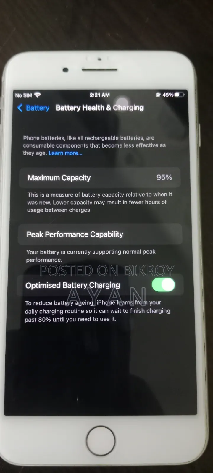 Apple iPhone 8 Plus 256 GB White