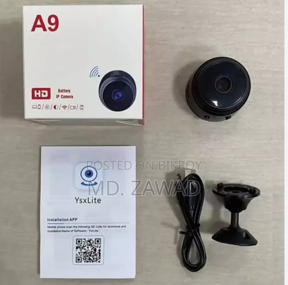 A9 Mini Wifi Camera 1080p HD