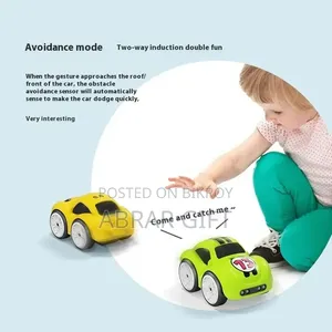 Smart Sensor Mini Car - Kids Follow Mode Remote Car (Rechargeable)