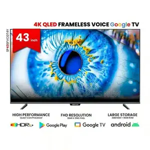Voice Control Smart TV (5 Years Guaranty) INCHE 43'' Android