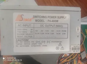 Space 400W Desktop Power Supply Unit (PSU) - Fully Functional