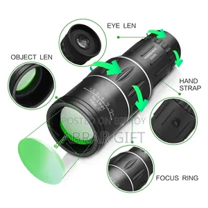 16x52 HD Monocular Telescope - Telescope (Day-Night, Waterproof)