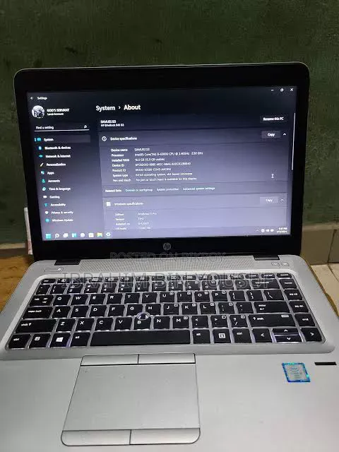 Laptop HP Elitebook 840 G8 8gb Intel Core I5 Sshd+ssd 256gb