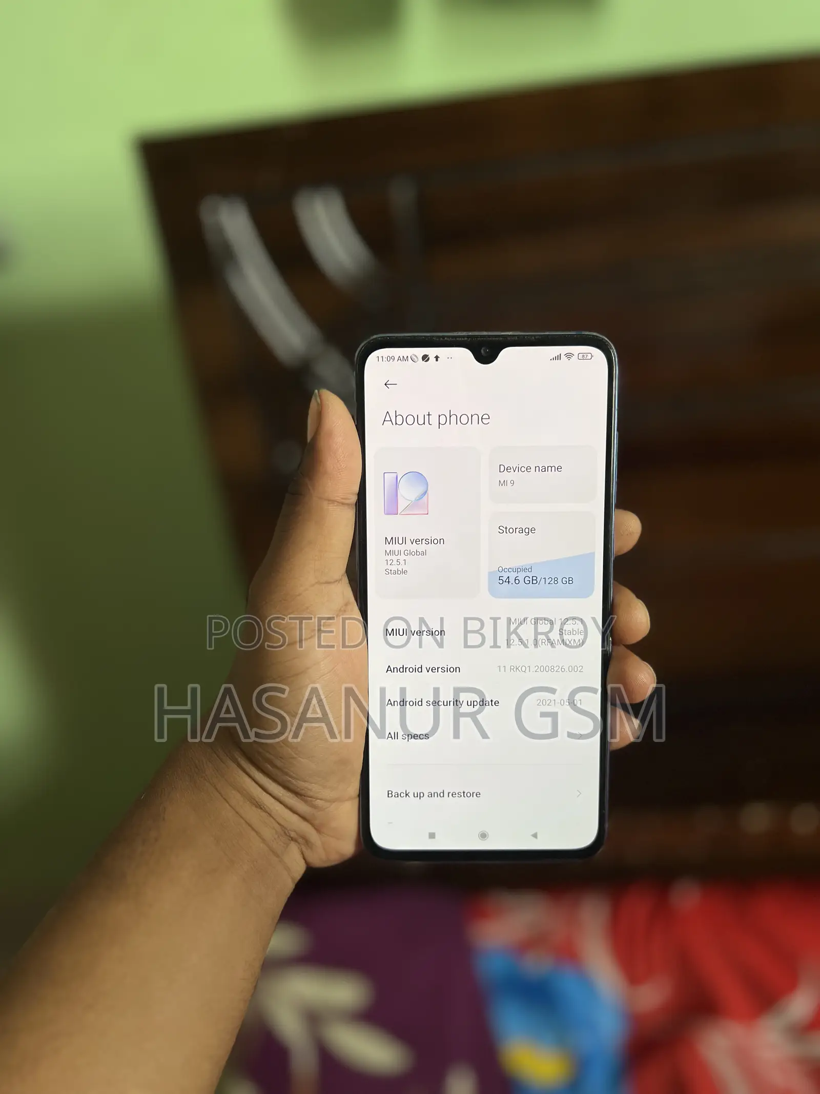 Xiaomi Mi 9 5G 128 GB Blue