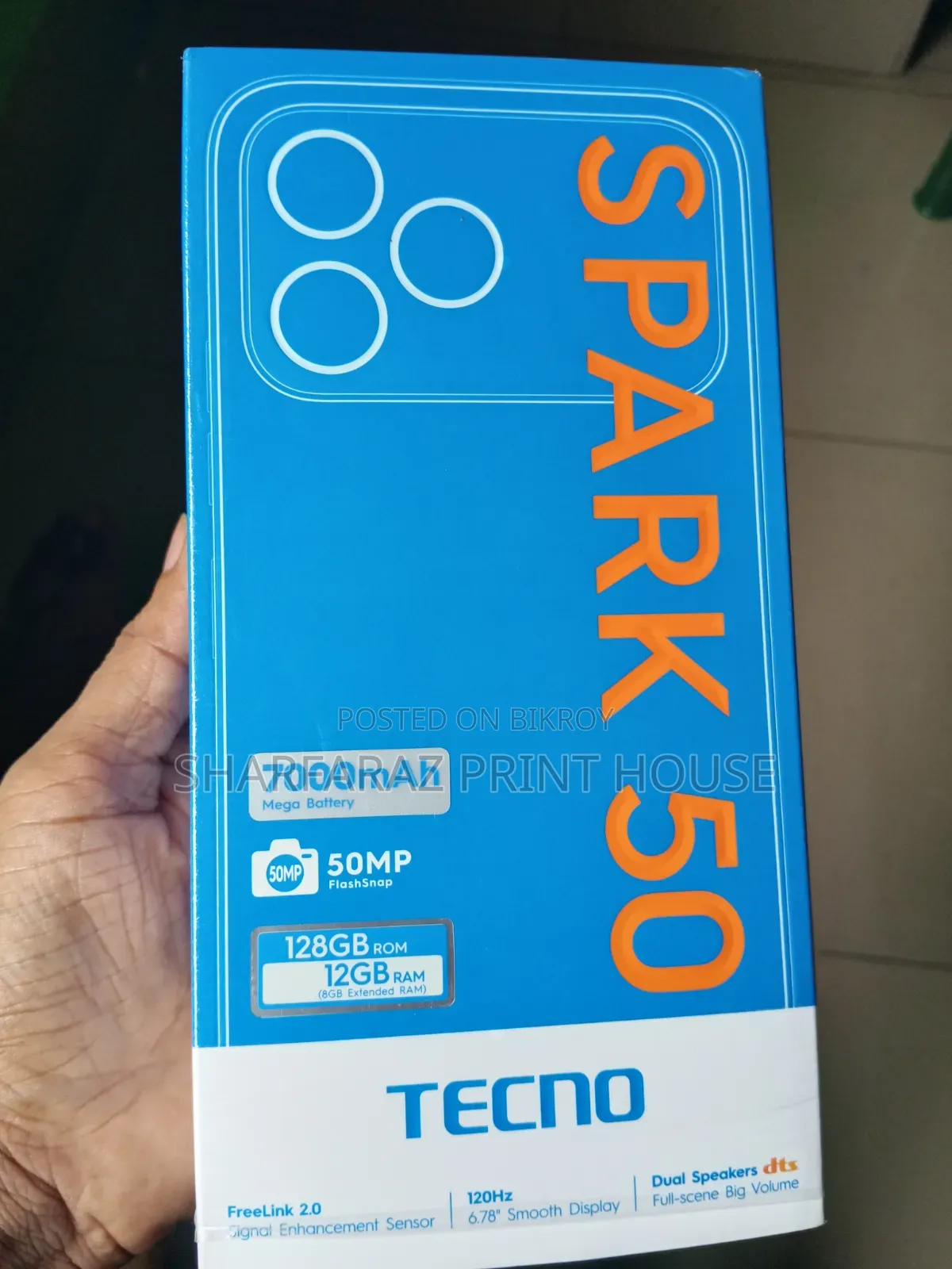 Tecno Spark 50 128 GB Gray