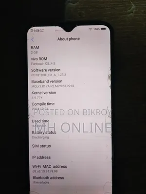 Vivo Y91c 32 GB Blue