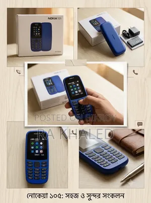 New Nokia 105 Blue