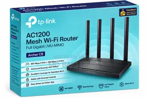 TP-Link Archer C6 - AC1200 Dual WiFi Router
