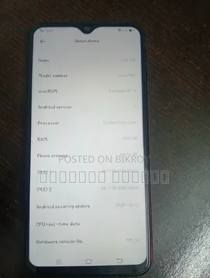 Vivo Y12 64 GB Red