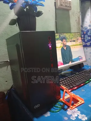ডেস্কটপ কম্পিউটার গিগাবাইট GA-H110MSTX-HD3-ZK ৮জিবি ইন্টেল কোর আই৭ এসএসডি ৩২জিবি