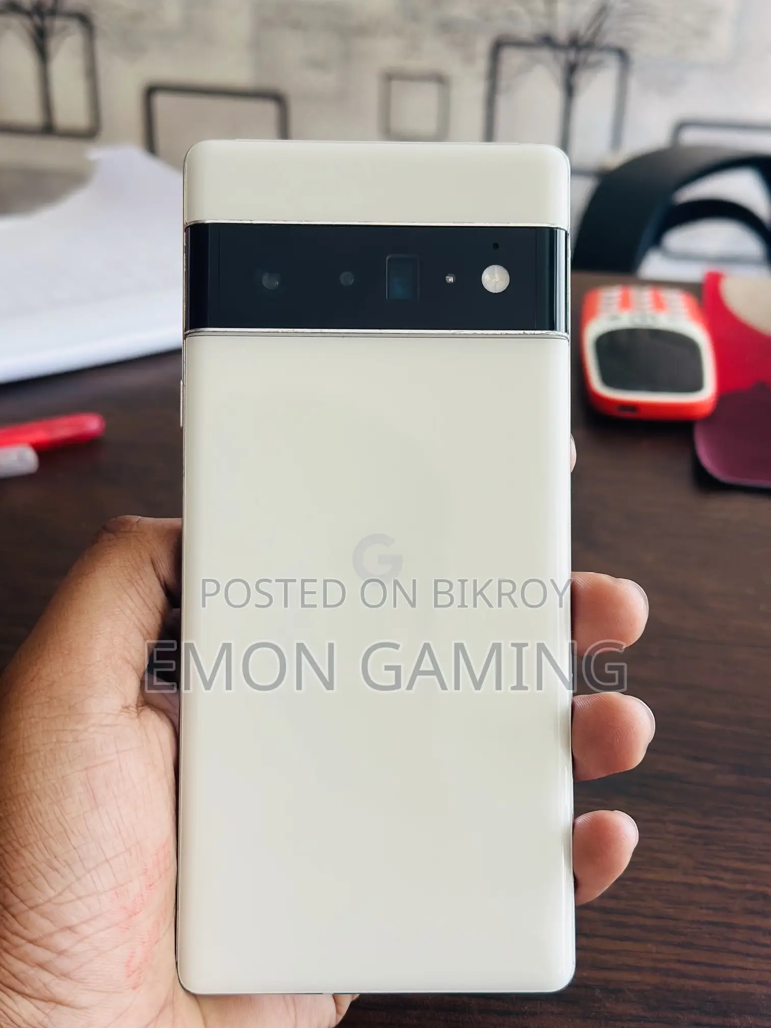 গুগল পিক্সেল ৬ প্রো ১২৮ জিবি হোয়াইট