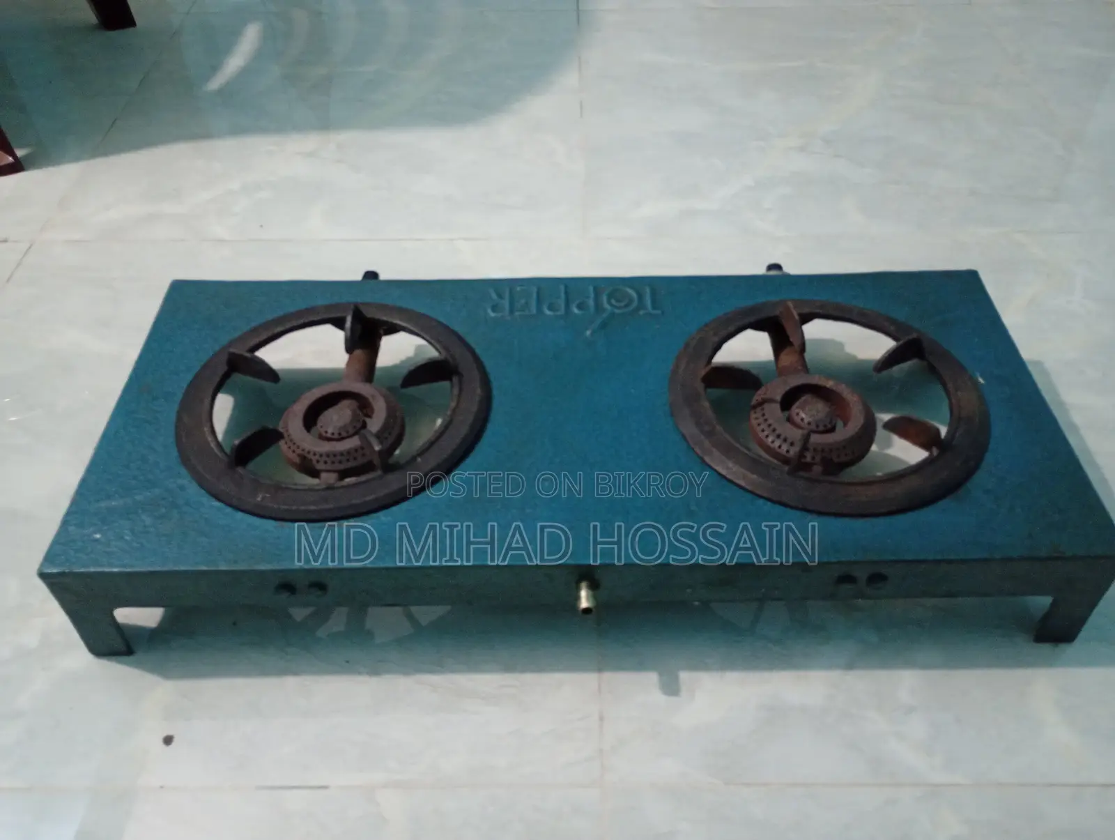 উচ্চ মানের টপার ২-বার্নার গ্যাস স্টোভ